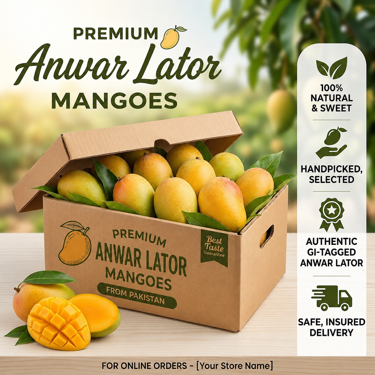 Fresh Anwar Ratol Mangoes – Farm Fresh & Naturally Sweet
